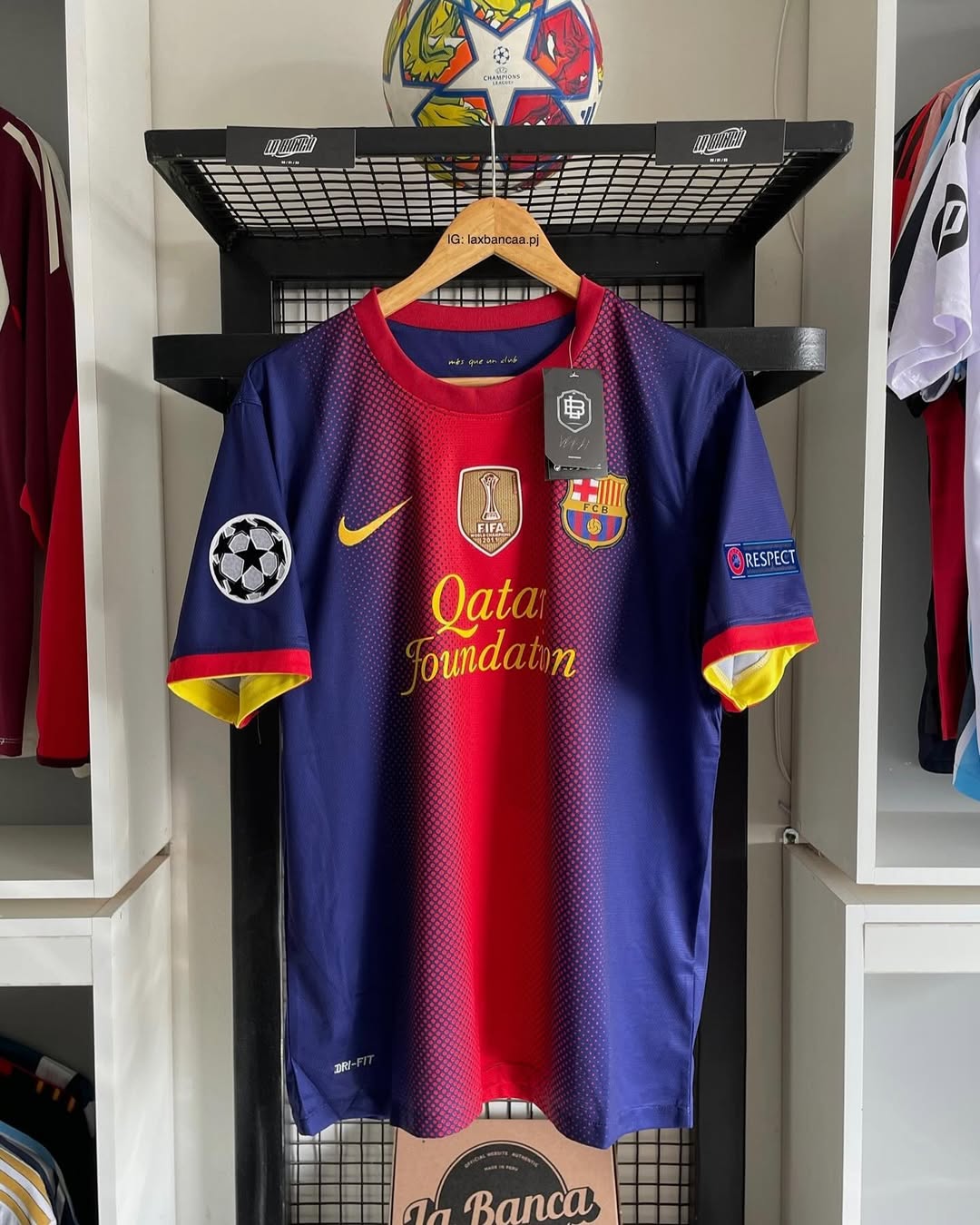 Barcelona Local 12-13 Version Fan