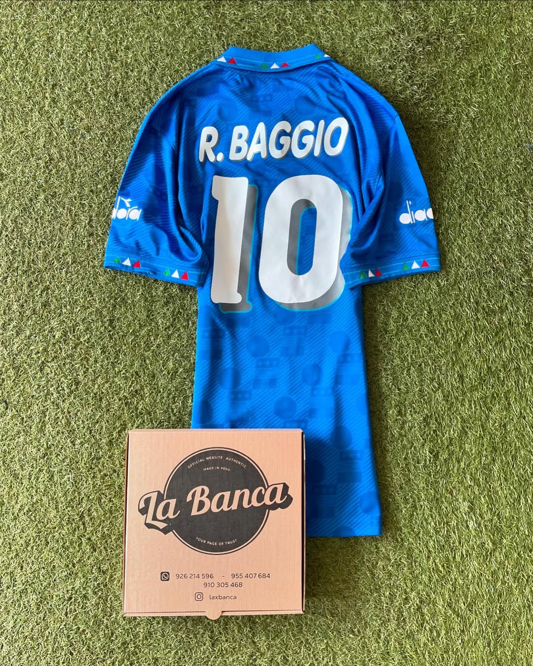 Italia Local 94 Calidad Estandar Roberto Baggio