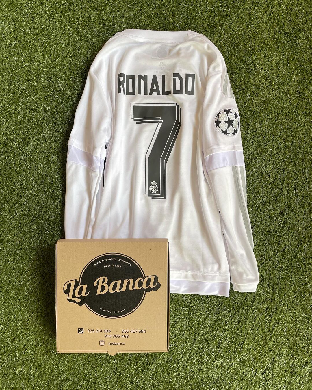 Real Madrid local 2016 Calidad Estándar