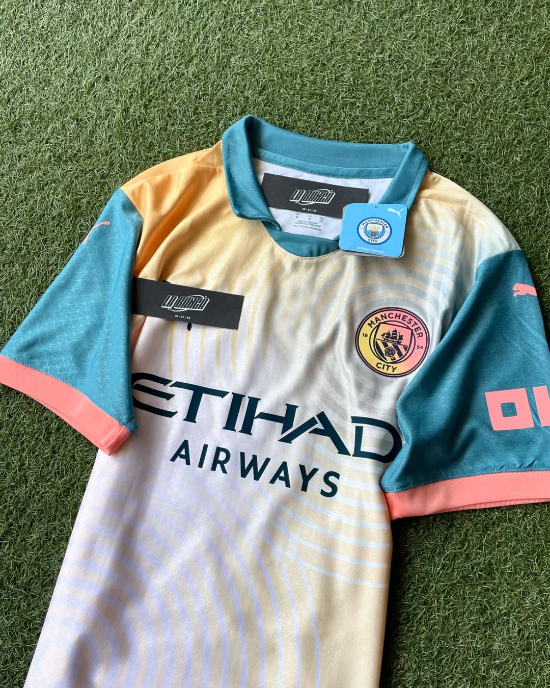 Man. City 4ta Equipacion Version Jugador Oasis
