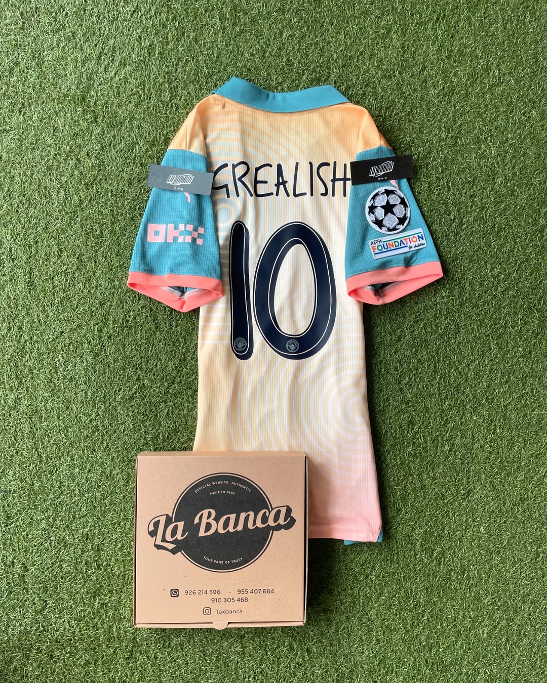 Man. City 4ta Equipacion Calidad Estandar Oasis