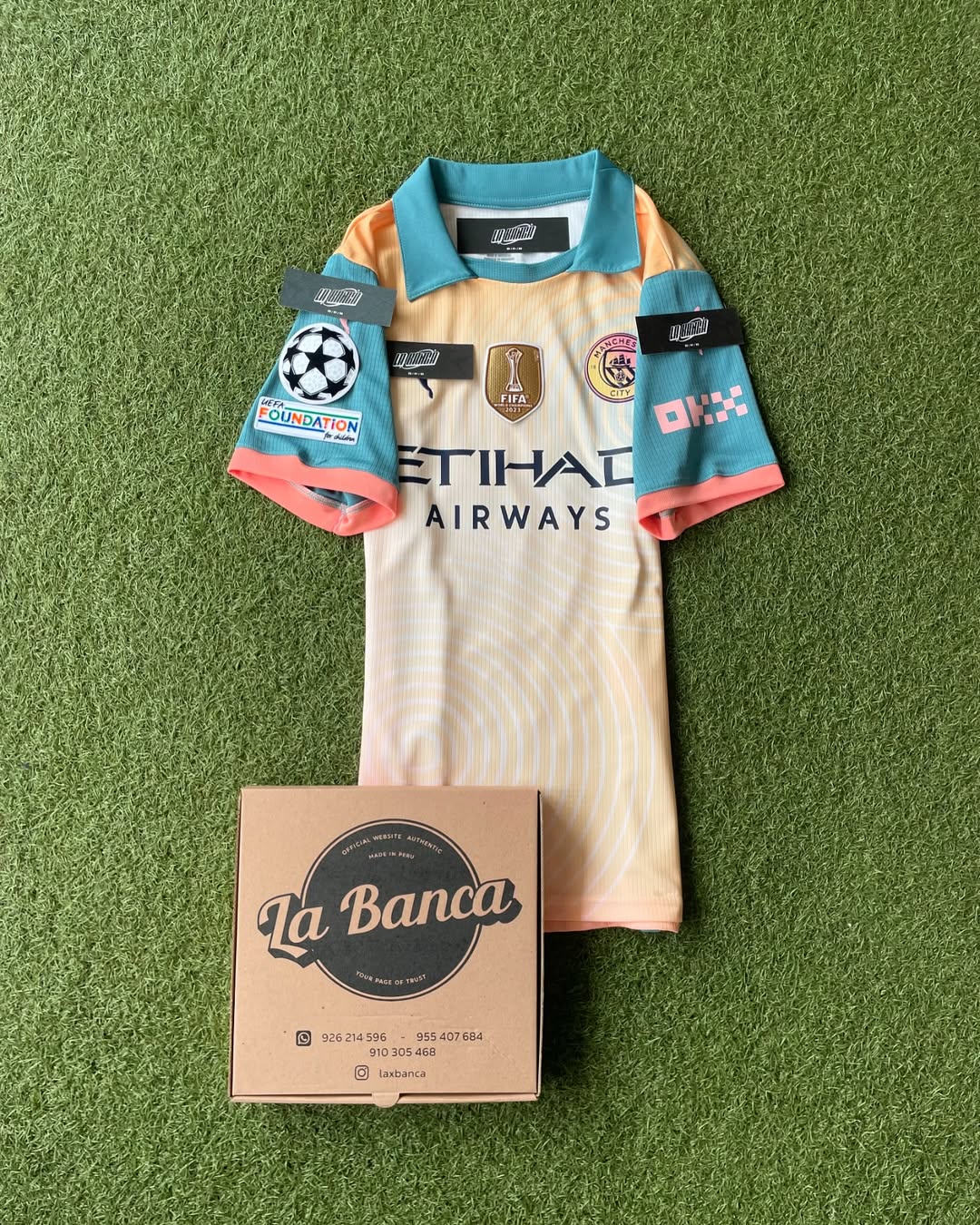 Man. City 4ta Equipacion Calidad Estandar Oasis