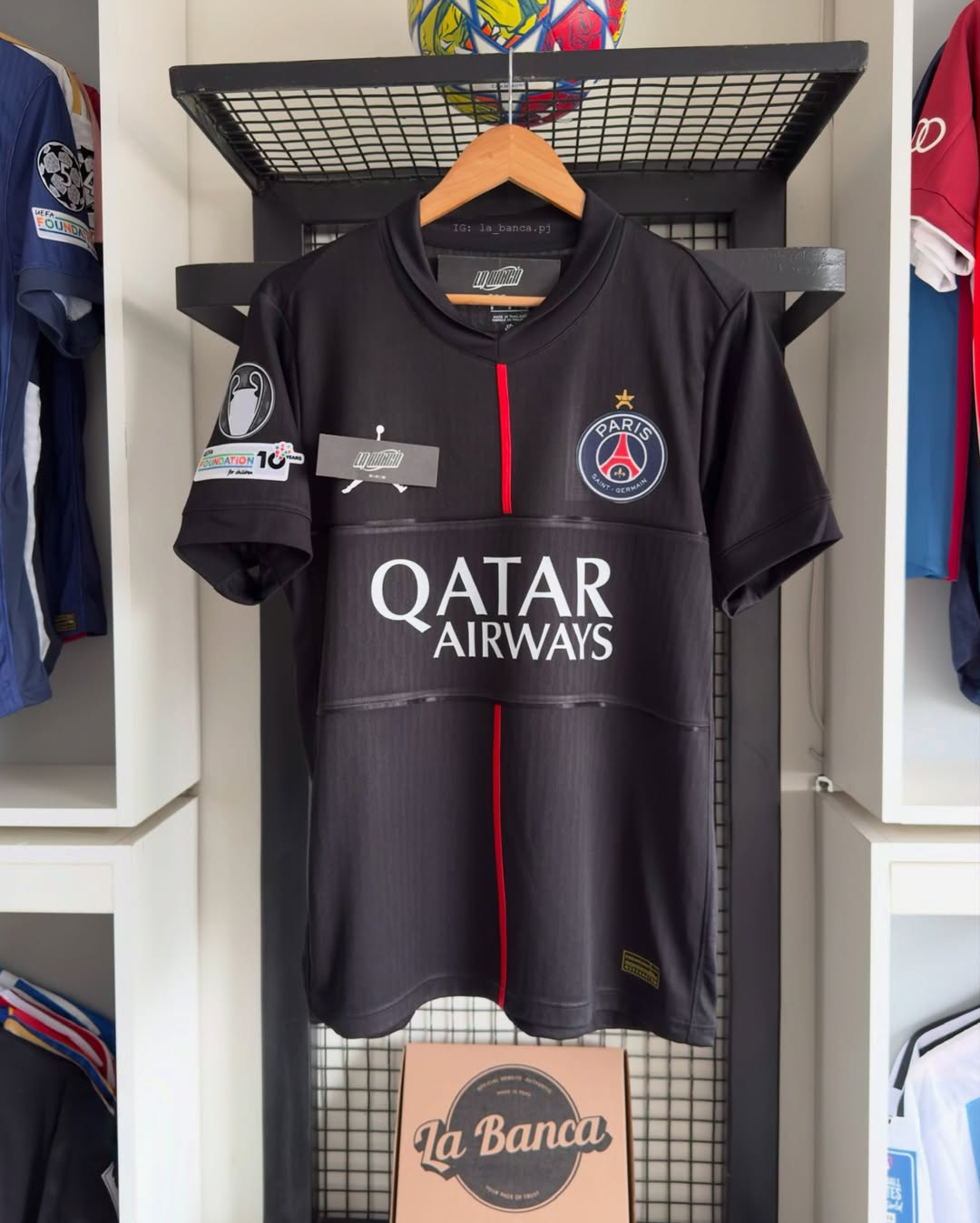 PSG x JORDAN 4ta Equipacion 25-26 – La Banca Project
