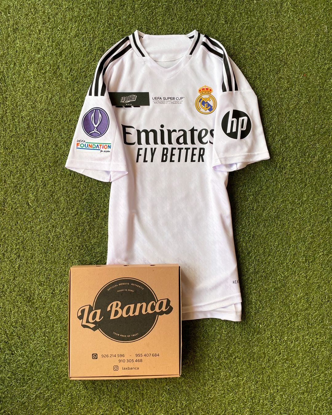 Real Madrid Local 24-25 UEFA SUPER COPA