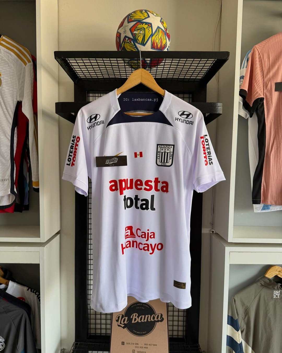 Alianza Lima Blanca 25-26 Nueva Camiseta