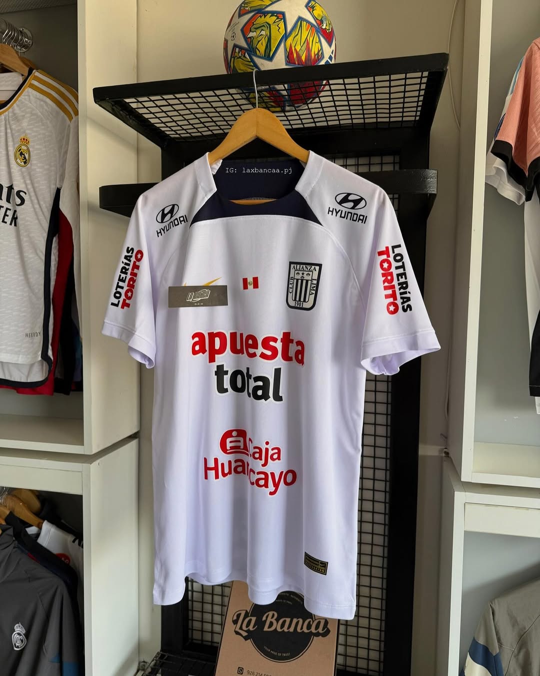 Alianza Lima Blanca 25-26 Nueva Camiseta