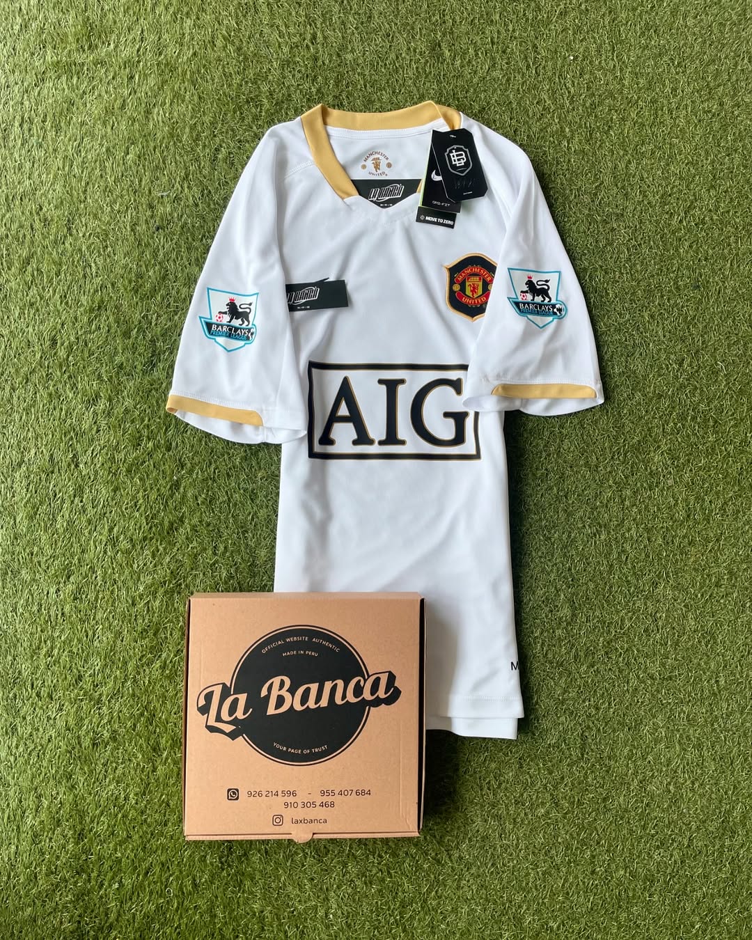 Man. United Alterna 06/07 ⚪️🟡