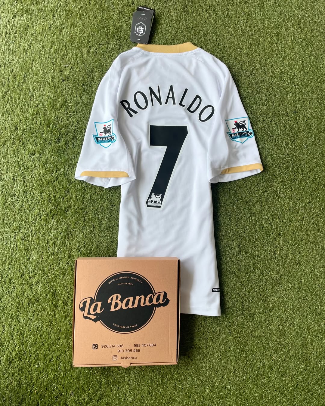 Man. United Alterna 06/07 ⚪️🟡