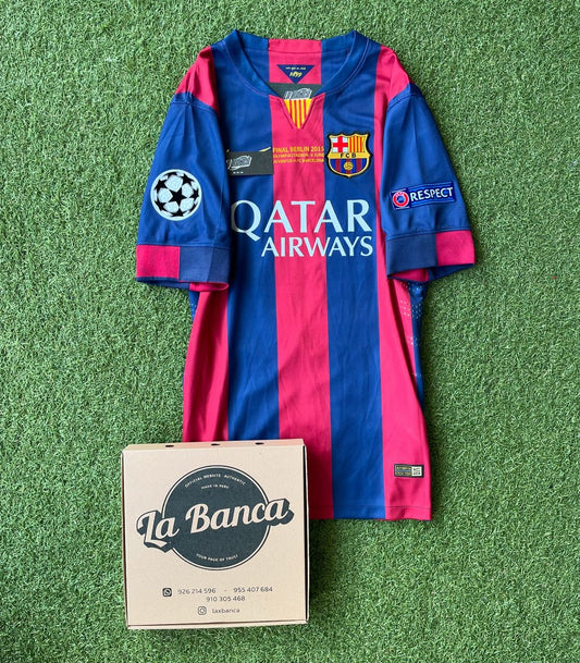Barcelona Local 14-15 Manga Corta Version Fan 2015