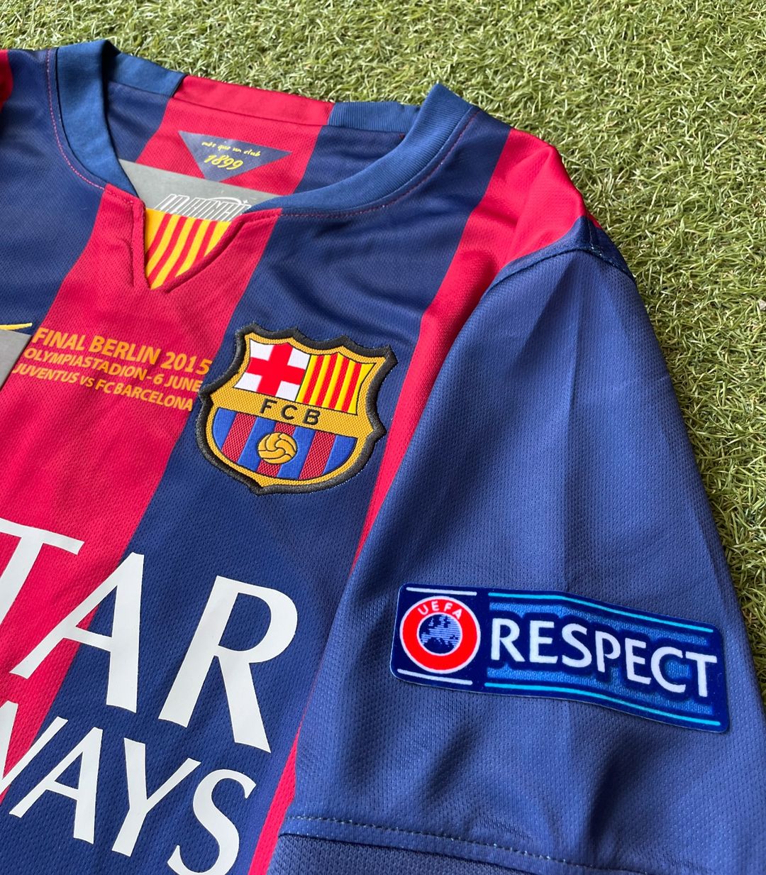 Barcelona Local 14-15 Manga Corta Version Fan 2015