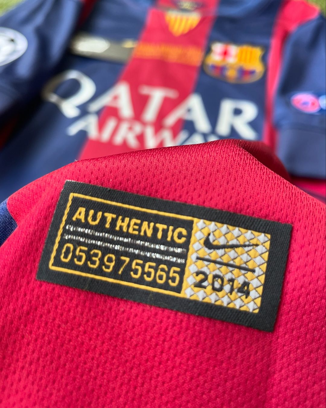 Barcelona Local 14-15 Manga Corta Version Fan 2015