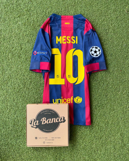 Barcelona Local 14-15 Manga Corta Version Fan 2015