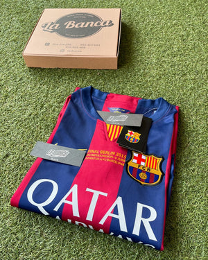 Barcelona Local 14-15 Manga Corta Version Fan 2015