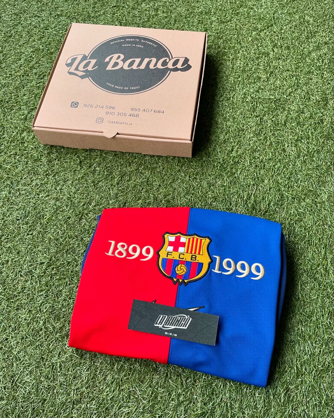 Barcelona Local 100 años Version Fan ⭐