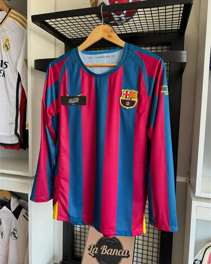 Barcelona Local 2006 Manga Larga Version Fan