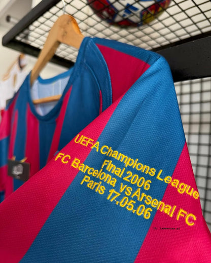 Barcelona Local 2006 Manga Larga Version Fan