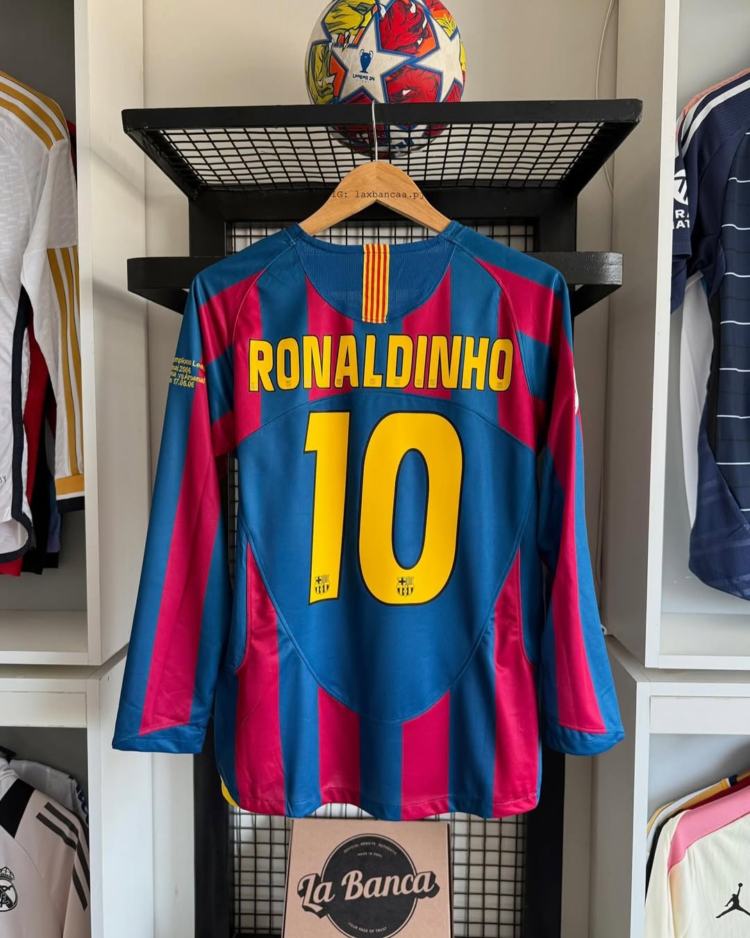 Barcelona Local 2006 Manga Larga Version Fan