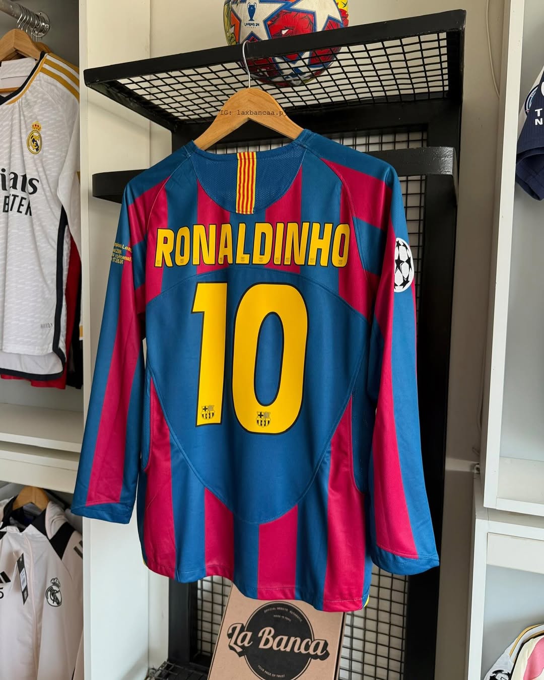 Barcelona Local 2006 Manga Larga Version Fan