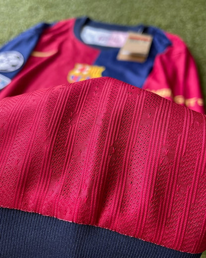 Barcelona Local 2025 Manga Larga Version Jugador