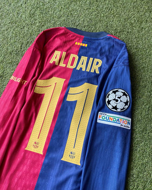 Barcelona Local 2025 Manga Larga Version Jugador