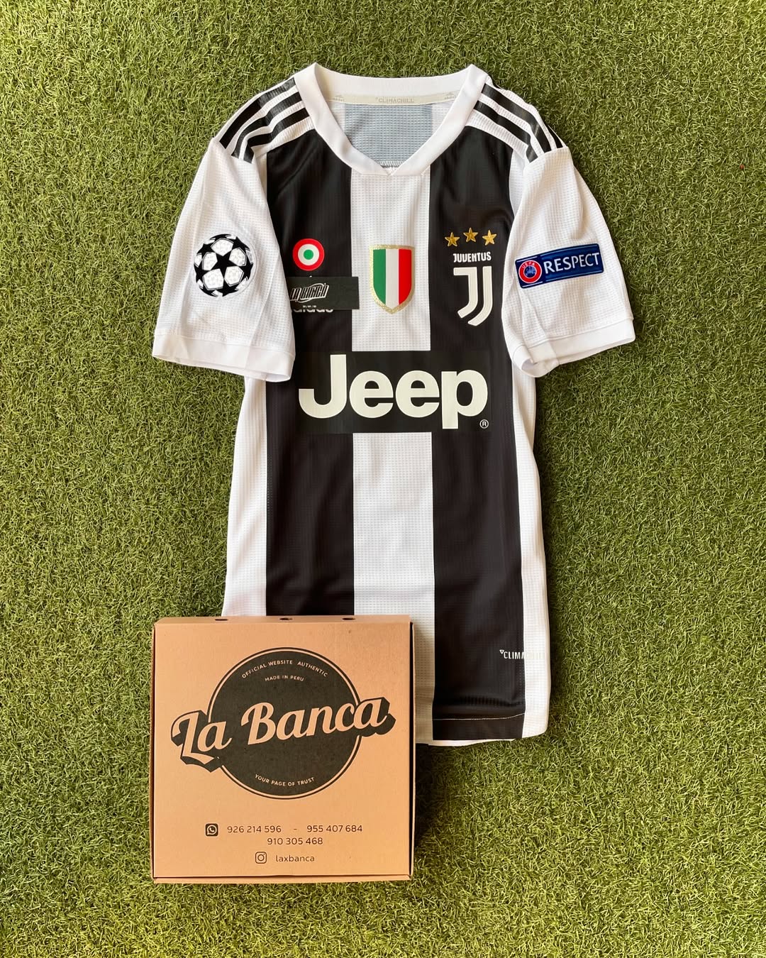 Juventus Local 2018 Versión Jugador ⭐