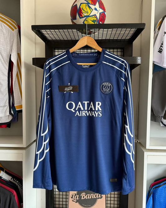 PSG 4ta Equipacion 2025 Manga Larga Version Fan