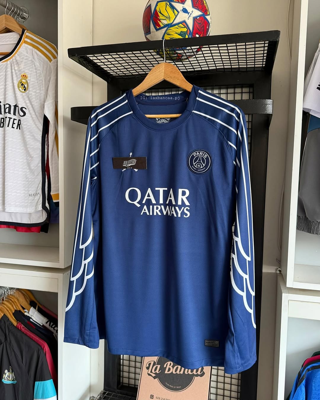 PSG 4ta Equipacion 2025 Manga Larga Version Fan