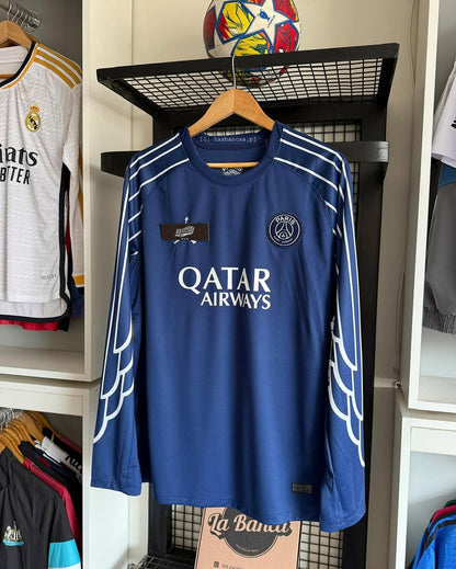 PSG 4ta Equipacion 2025 Manga Larga Version Fan
