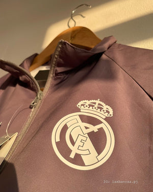 Cortavientos Real Madrid Gris 24-25