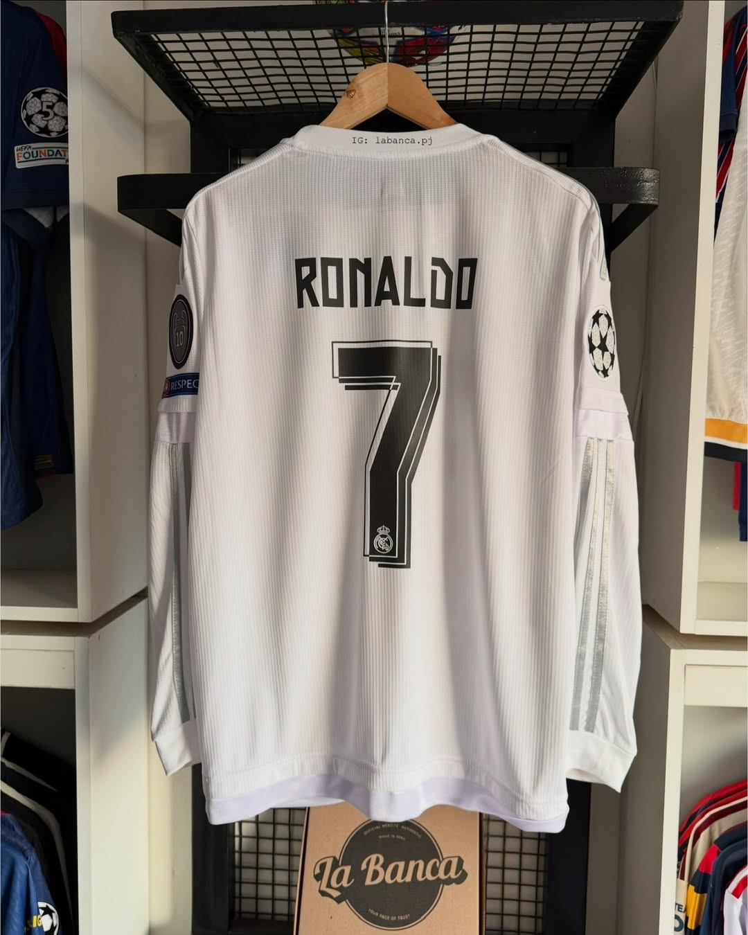 Madrid Local 2016 Manga Larga